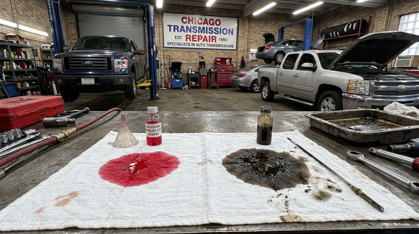 How Often Transmission Fluid Change — Chicago Transmission | Chicago IL