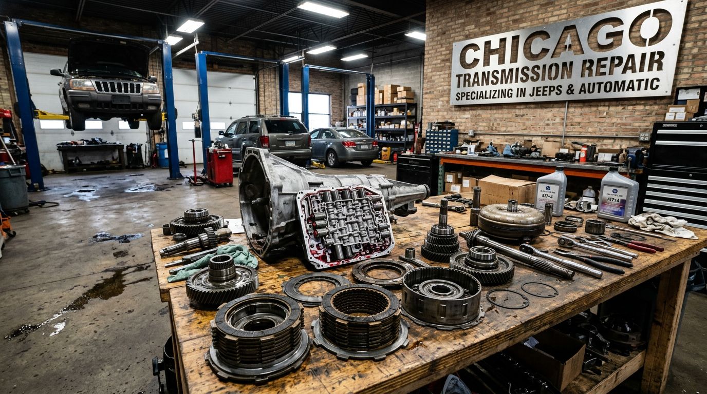 Jeep Grand Cherokee 545Rfe Slipping — Chicago Transmission | Chicago IL