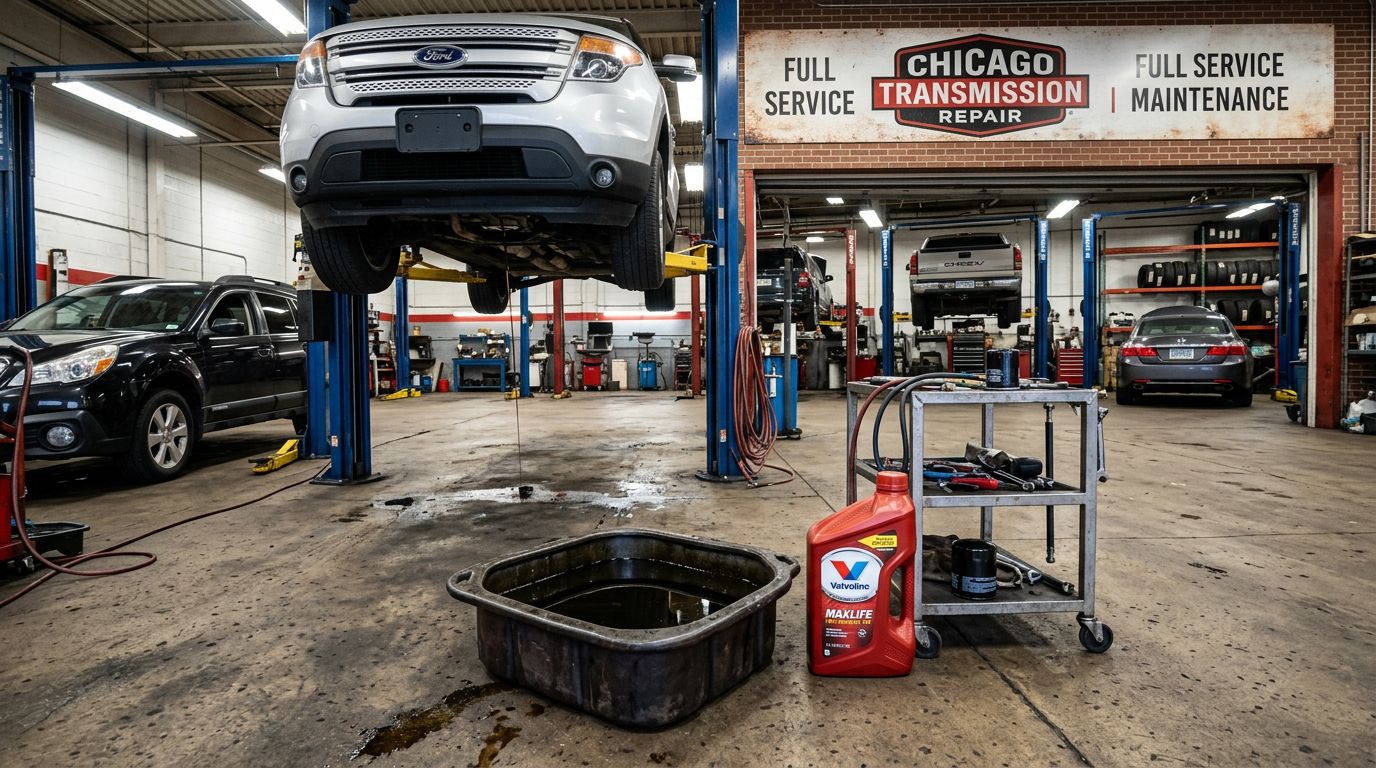 Transmission Fluid Change Vs Flush — Chicago Transmission | Chicago IL