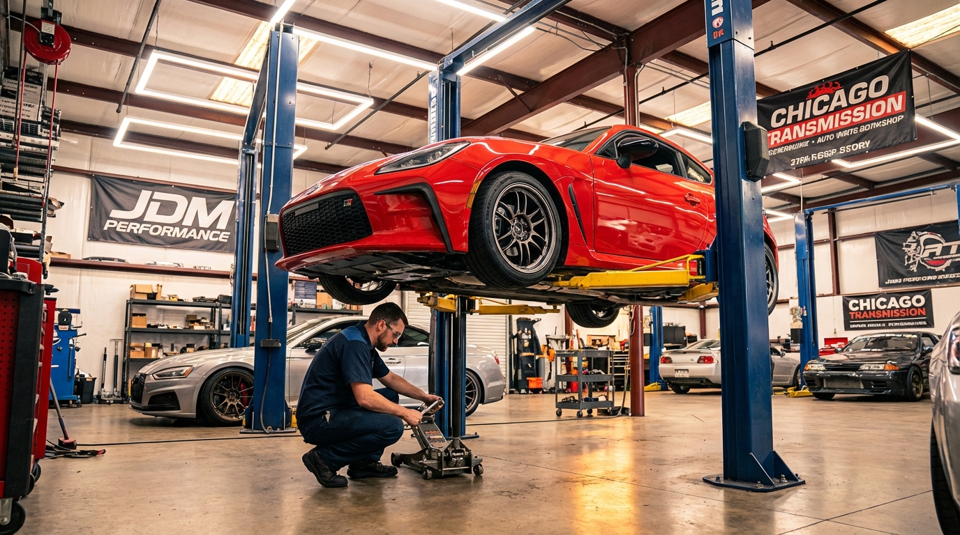RE0F10A/D/E Transmission Repair Chicago warning signs inspected in Chicago
