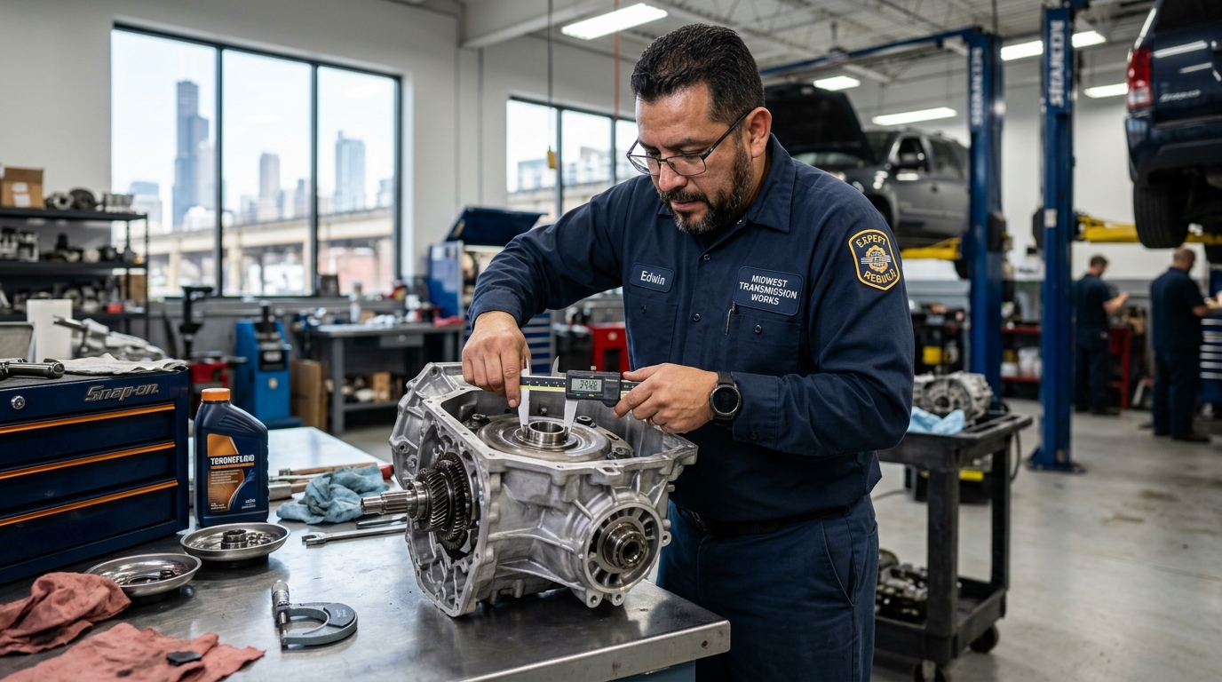 Brake Repair Chicago Stop Cleanly. Diagnose Clearly. service photo at Chicago Transmission