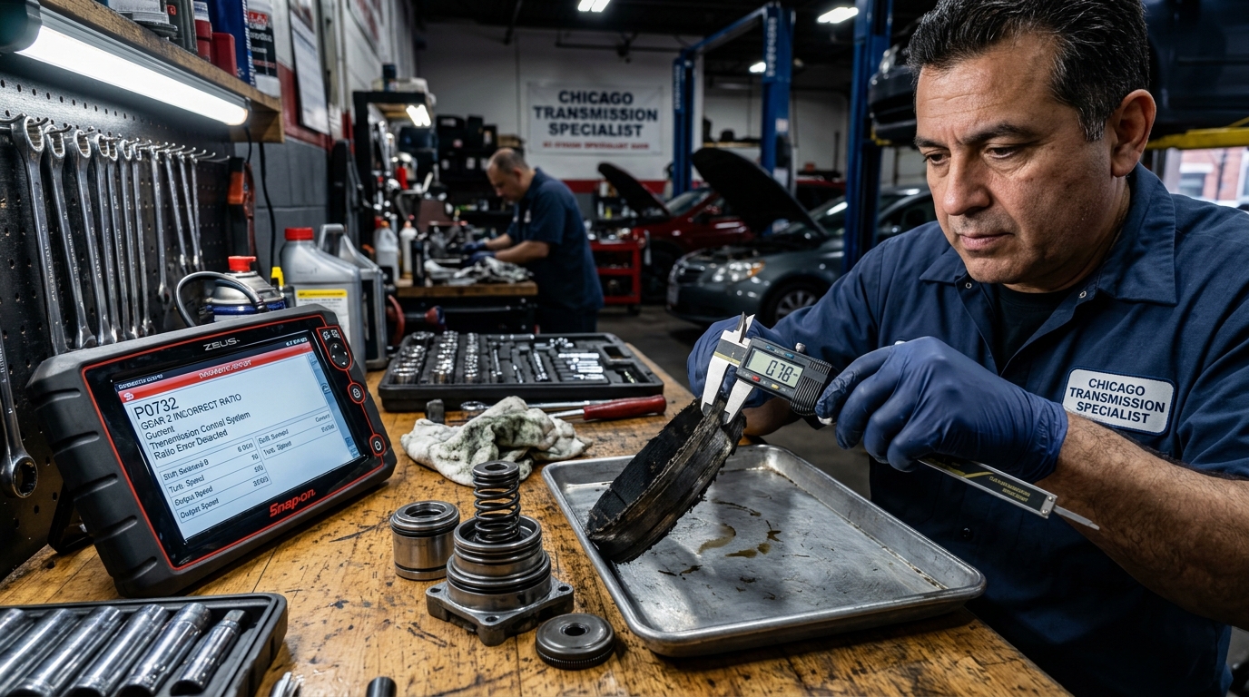 FN4A-EL Transmission Repair Chicago Mazda Automatic Transmission Service service photo at Chicago Transmission