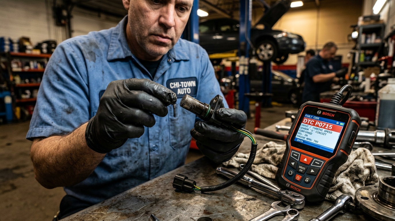 BMW Transmission Repair Chicago ZF service, xDrive checks & adaptation data service photo at Chicago Transmission
