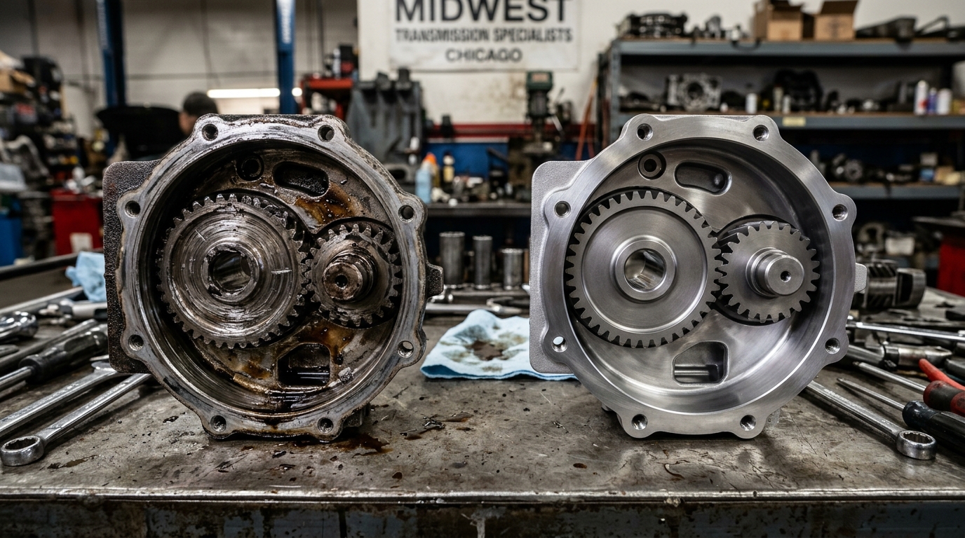 Buick Transmission Repair Chicago GM automatic diagnosis for Buick drivers service photo at Chicago Transmission