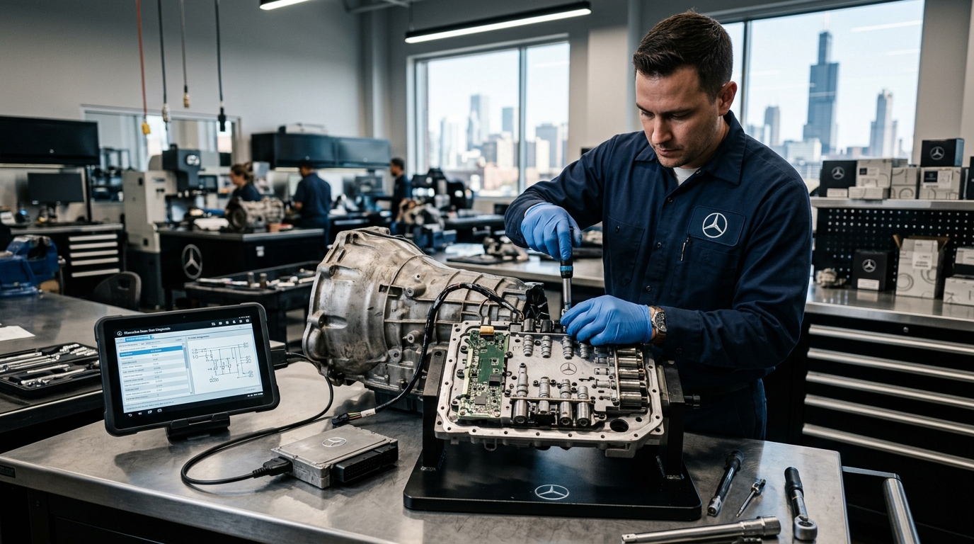 Buick Transmission Repair Chicago GM automatic diagnosis for Buick drivers service photo at Chicago Transmission