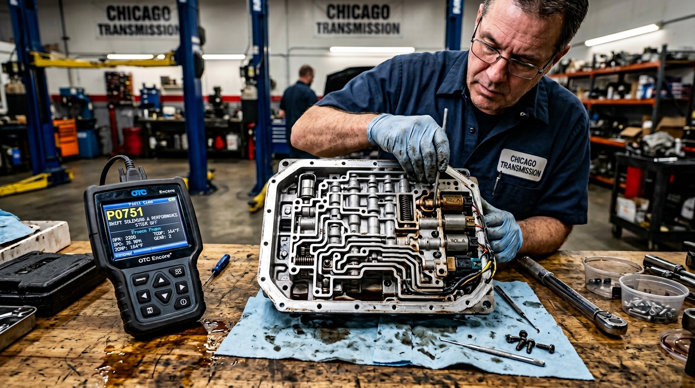 Buick Regal Transmission Repair Chicago service photo at Chicago Transmission