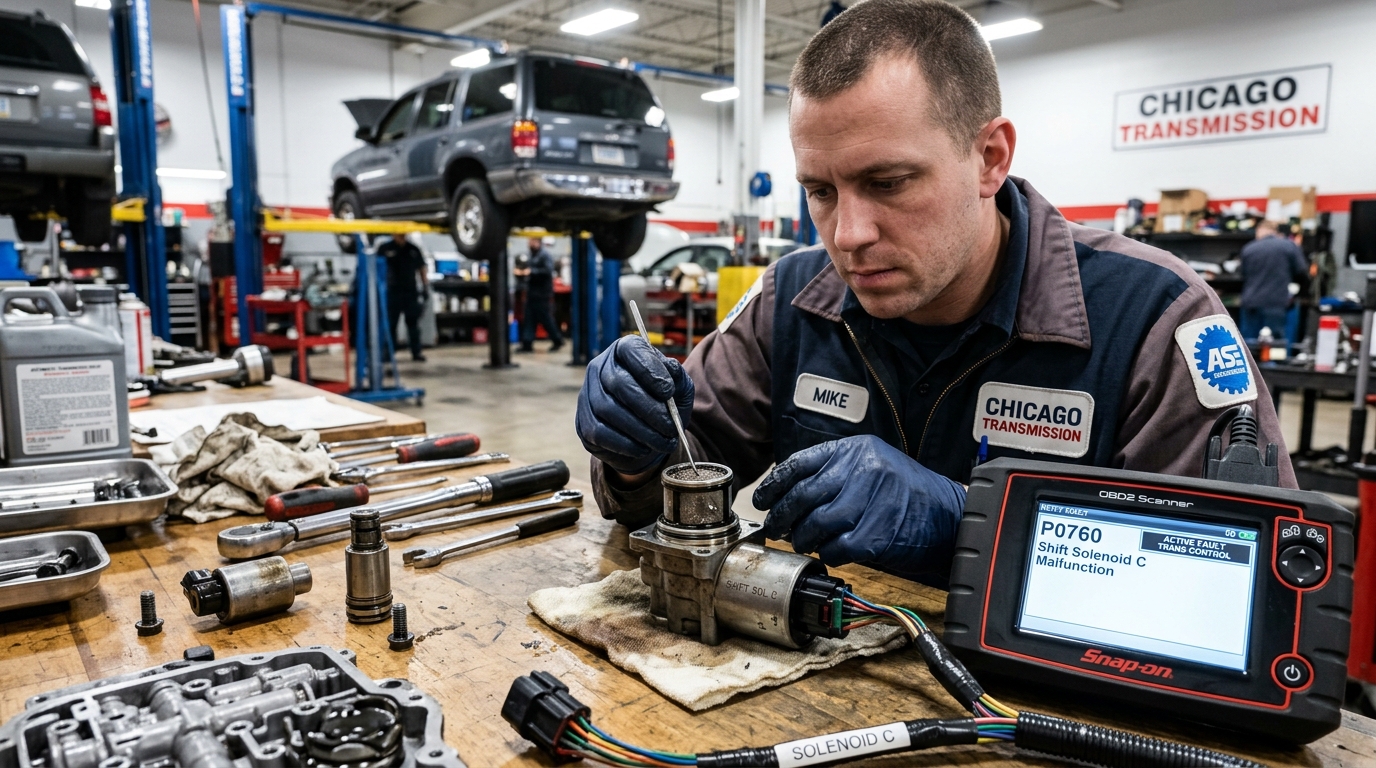 RE4R03A Transmission Repair Chicago Nissan Automatic & CVT Transmission Service service photo at Chicago Transmission