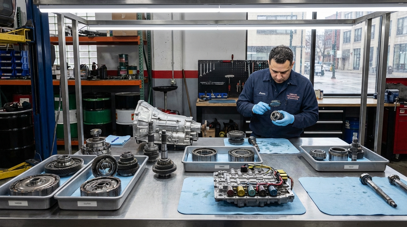 Mercedes-Benz Transmission Repair Chicago Mercedes 722.6/722.9 and Sprinter service service photo at Chicago Transmission