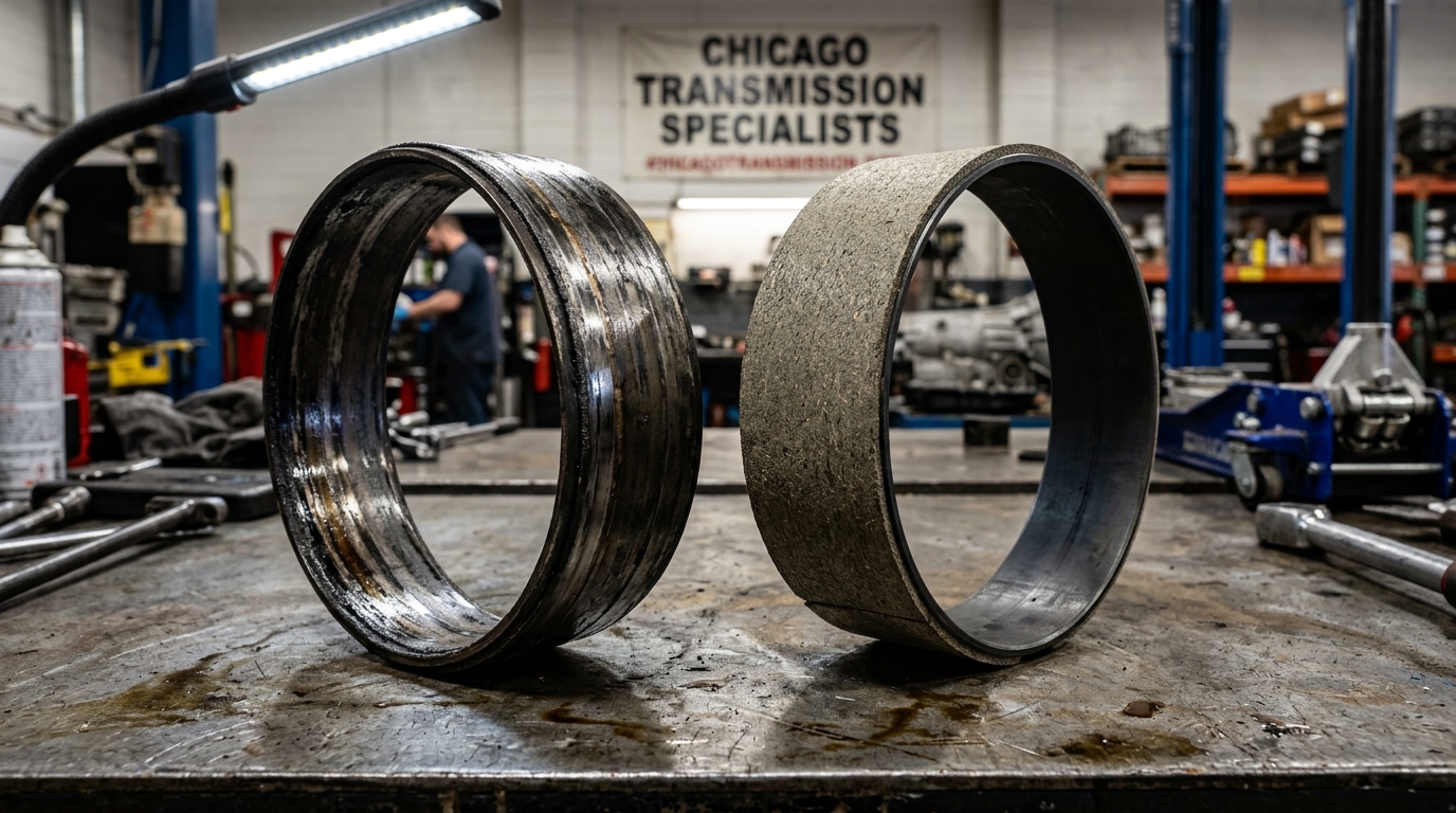 Transmission Fluid Service Chicago Fluid Condition & Service Advice service photo at Chicago Transmission