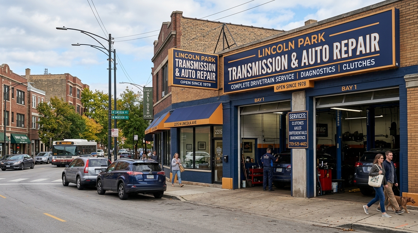 Transmission Repair Near Me Chicago warning signs inspected in Chicago