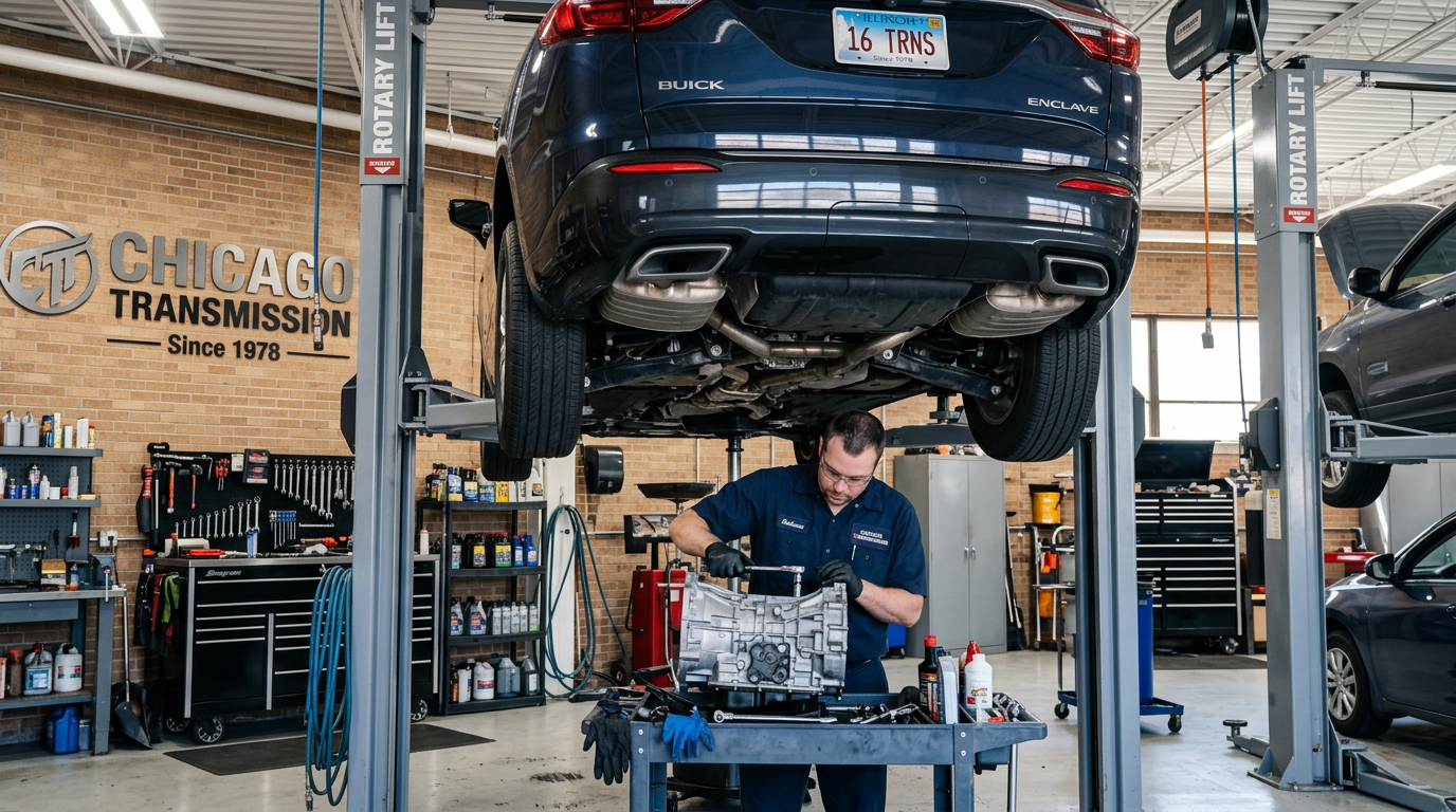 Professional Transmission Repair Shop Interior — Chicago Transmission | Chicago IL
