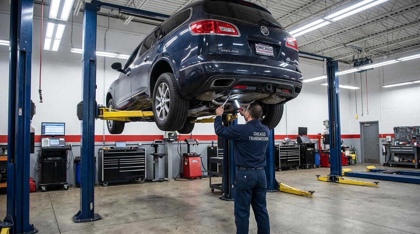 Buick Verano Transmission Repair Chicago service at Chicago Transmission in Lincoln Park