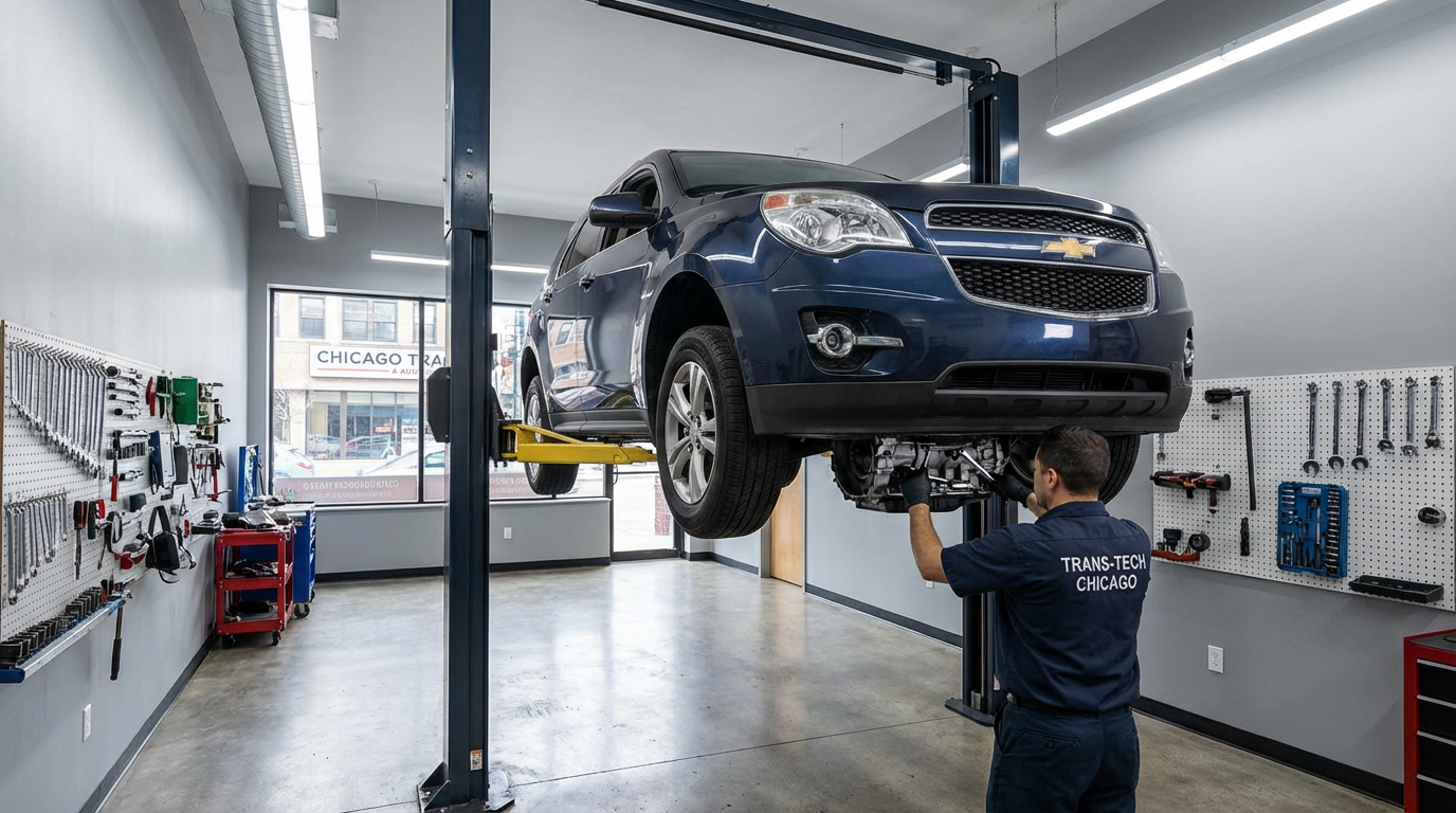 Chevrolet Equinox Transmission Repair Chicago service at Chicago Transmission in Lincoln Park