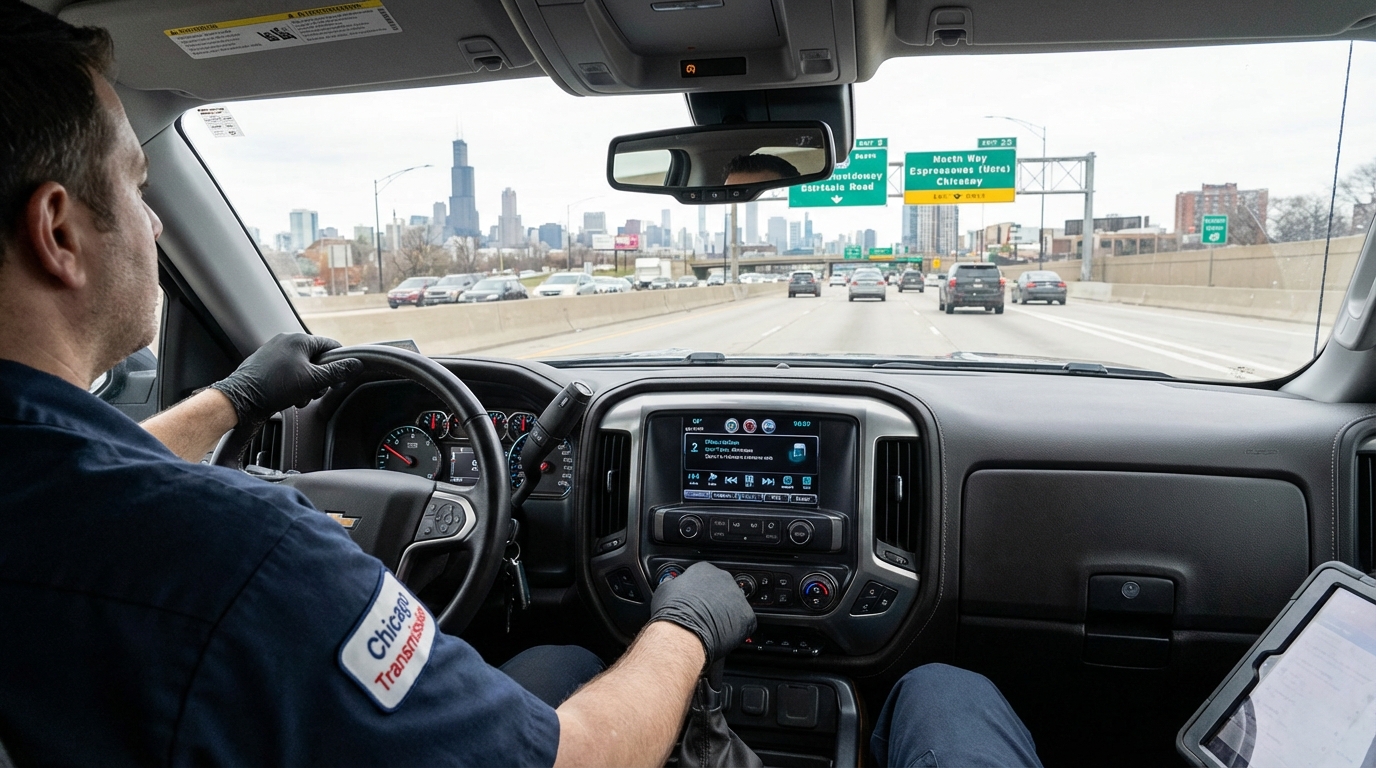 Chevy Silverado transmission service — Chicago Transmission Lincoln Park