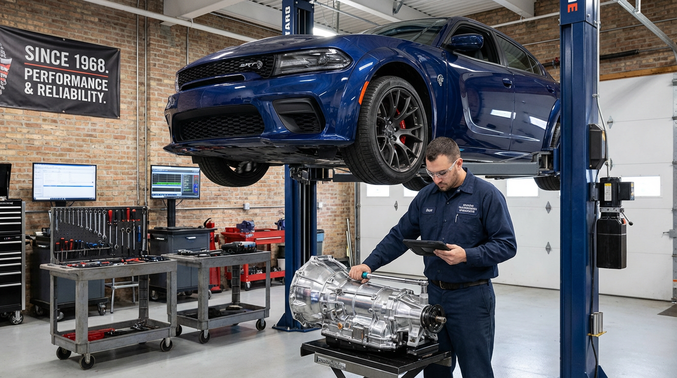 Professional Transmission Repair Shop Interior — Chicago Transmission | Chicago IL