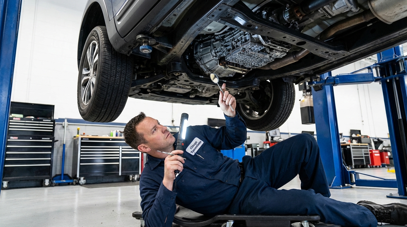 Ford Transit Transmission Repair Chicago service photo at Chicago Transmission