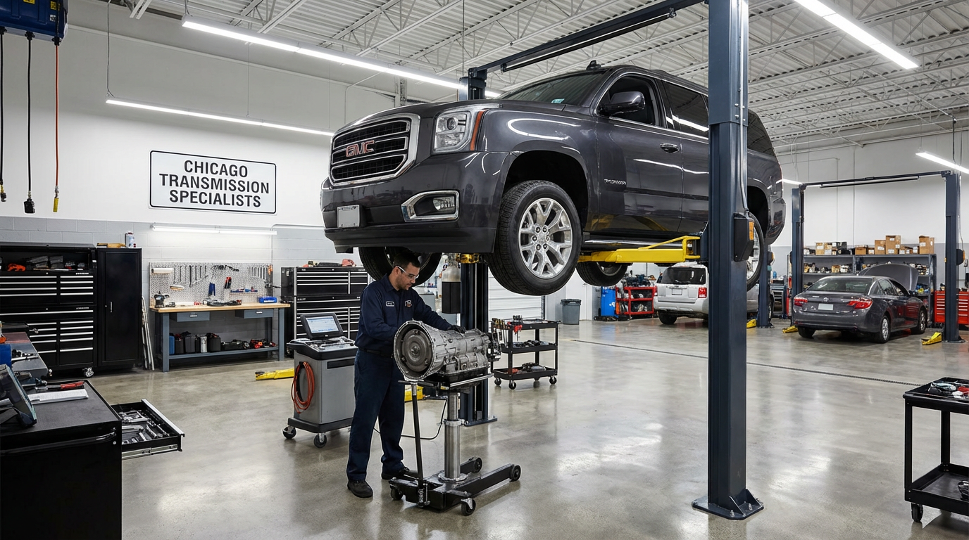 Gmc ACADIA transmission parts and labor - Chicago Transmission 39 years