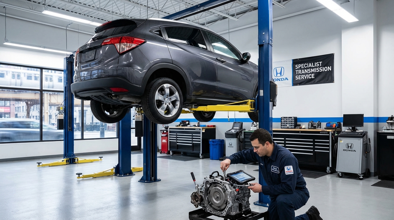 Honda ELEMENT transmission inspection - Chicago Transmission free diagnostic