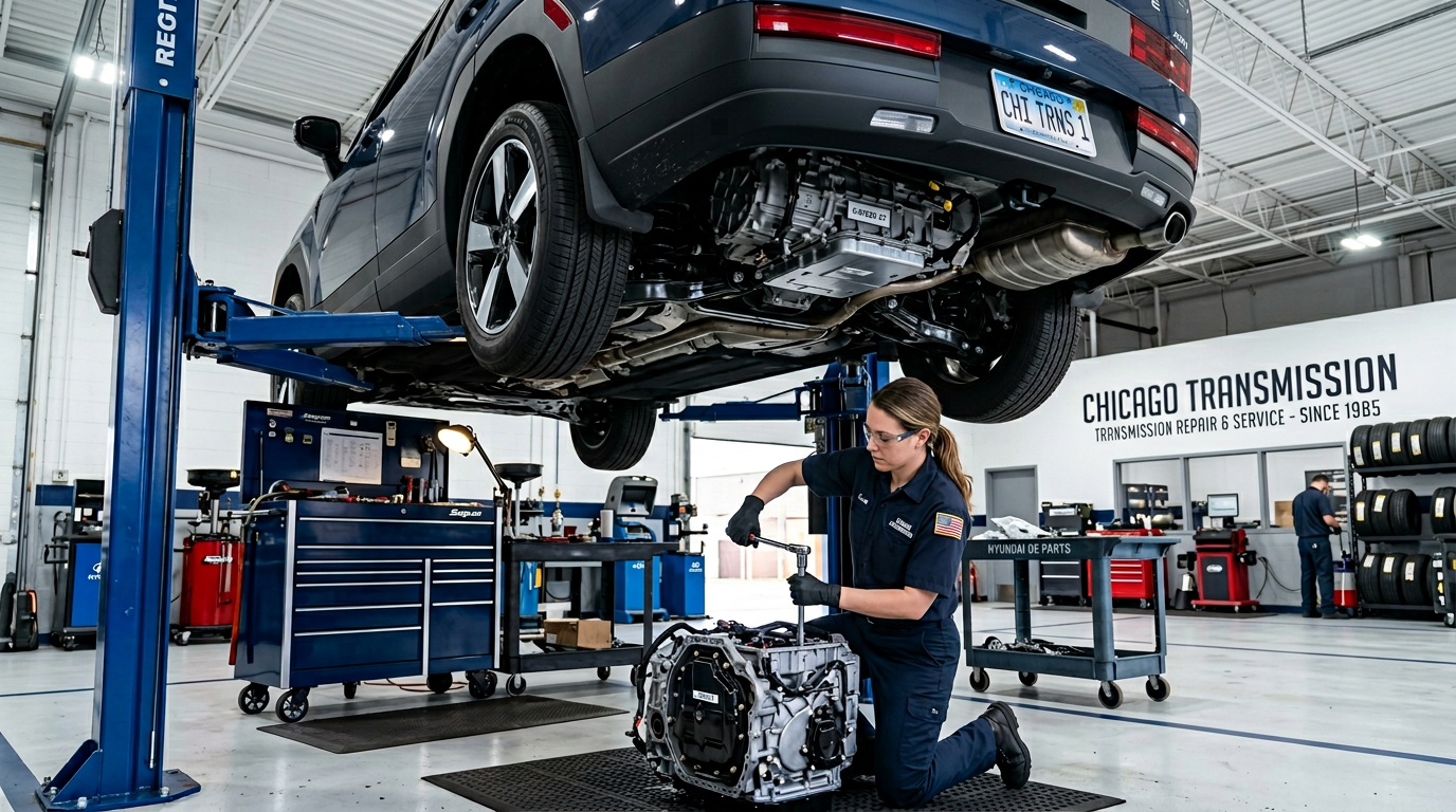 Professional Transmission Repair Shop Interior — Chicago Transmission | Chicago IL