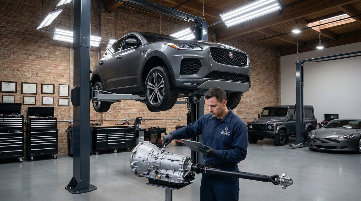 Transmission repair specialist diagnosing p0751 in Chicago IL
