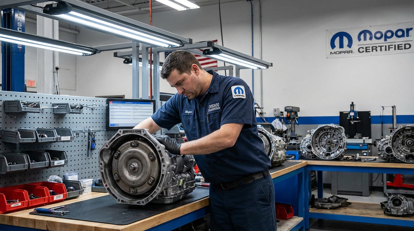 Jeep Grand Cherokee transmission service at Chicago Transmission