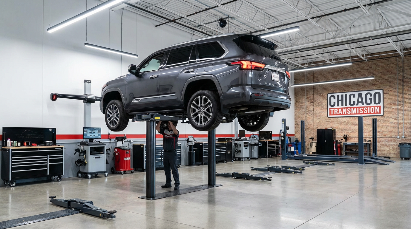 Land Rover Defender Transmission Repair Chicago service at Chicago Transmission in Lincoln Park