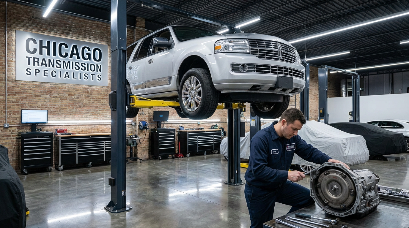 Professional Transmission Repair Shop Interior — Chicago Transmission | Chicago IL