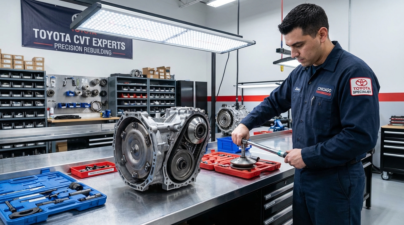 Toyota transmission service at Chicago Transmission — Lincoln Park