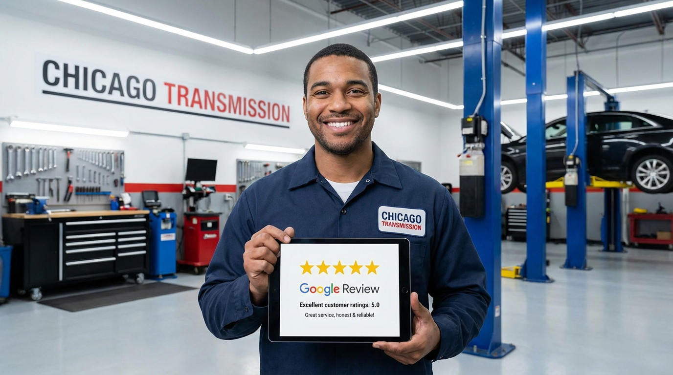 Experienced mechanic servicing Audi A5 transmission - Chicago Transmission