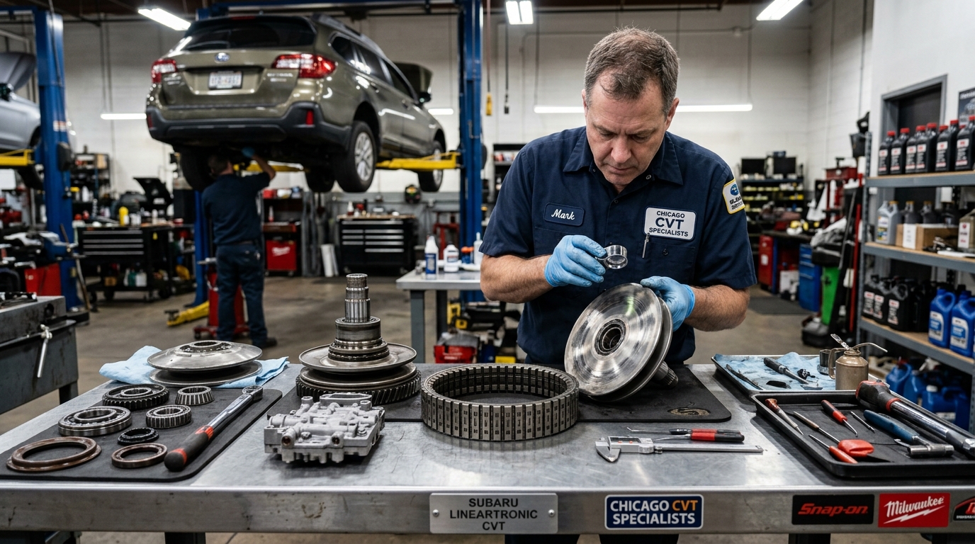 Subaru BRZ Transmission Repair Chicago service photo at Chicago Transmission