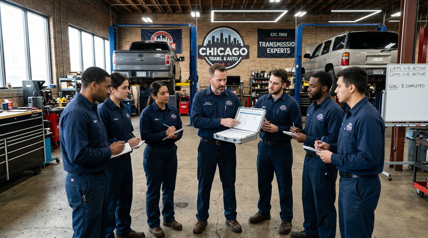 Diagnostic scan for p0770 - Chicago Transmission Lincoln Park IL