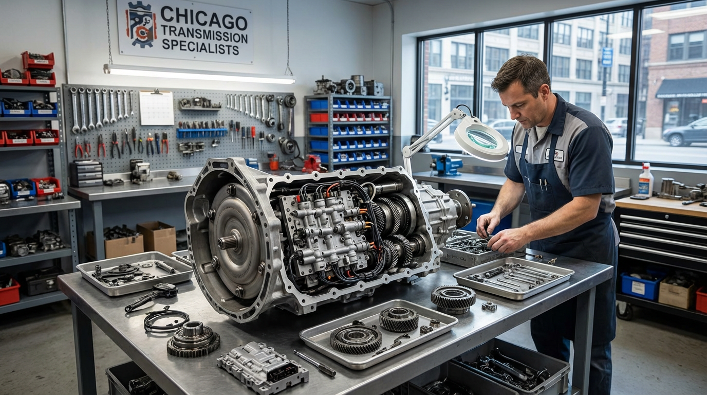 Diagnostic scan for p0740 - Chicago Transmission Lincoln Park IL