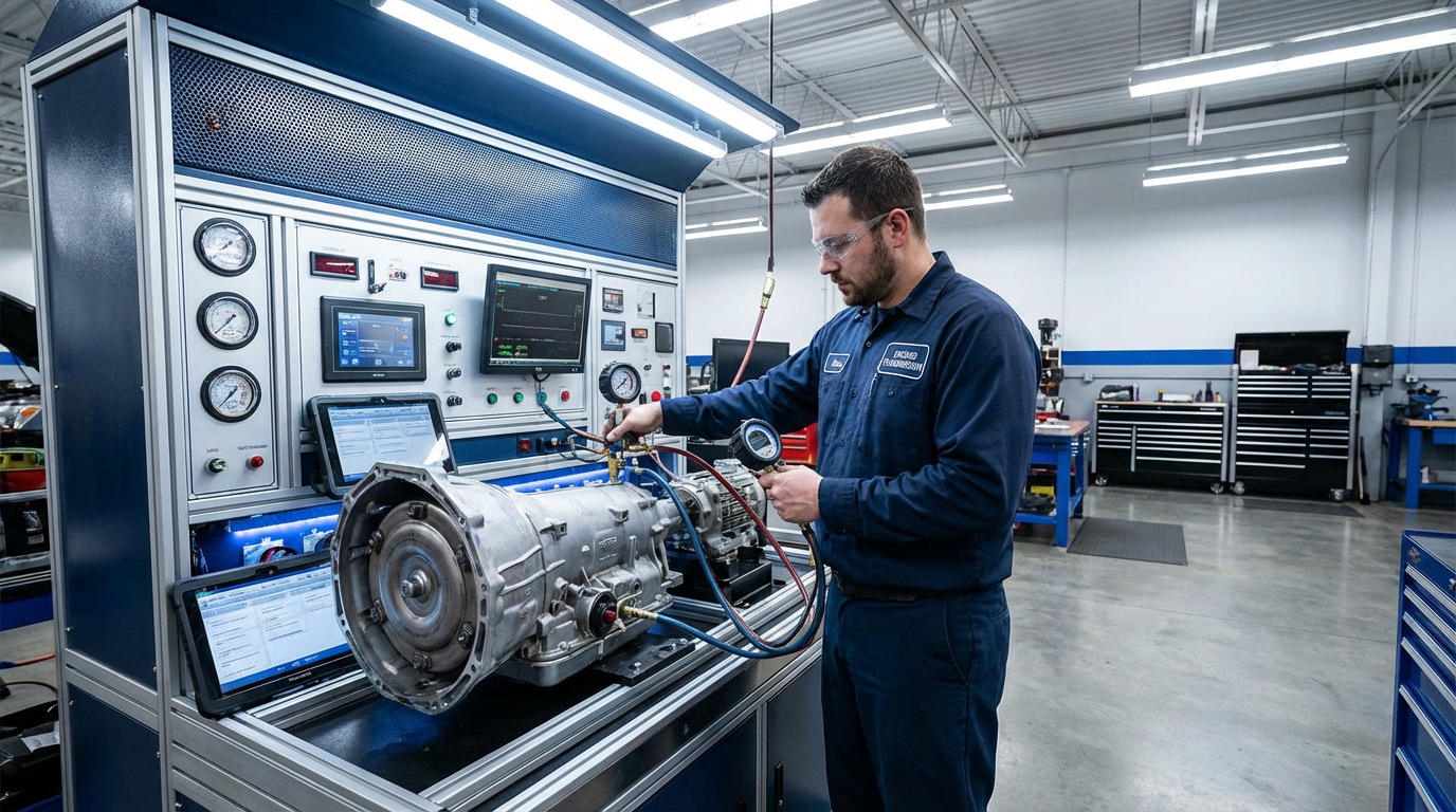 Professional p0740 diagnosis at Chicago Transmission since 1987