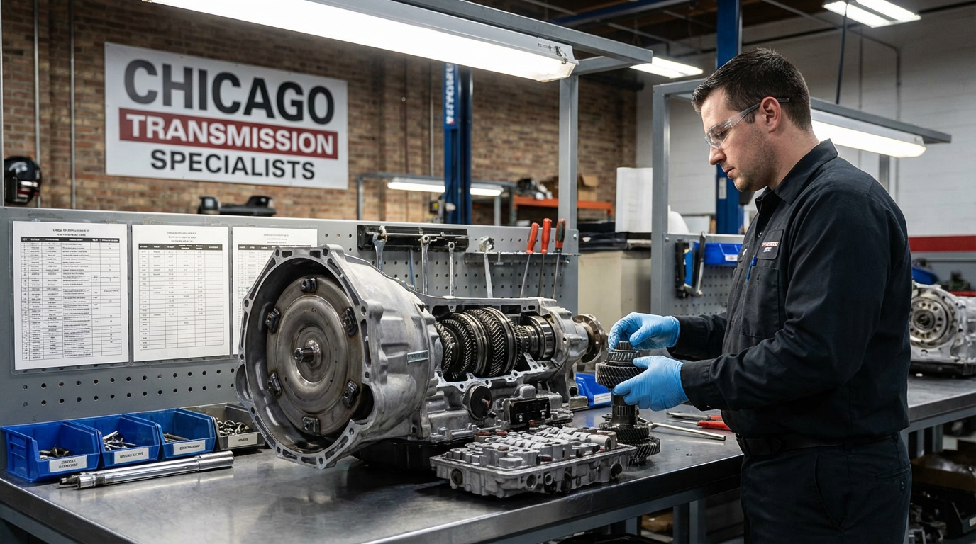 Professional p0765 diagnosis at Chicago Transmission since 1987