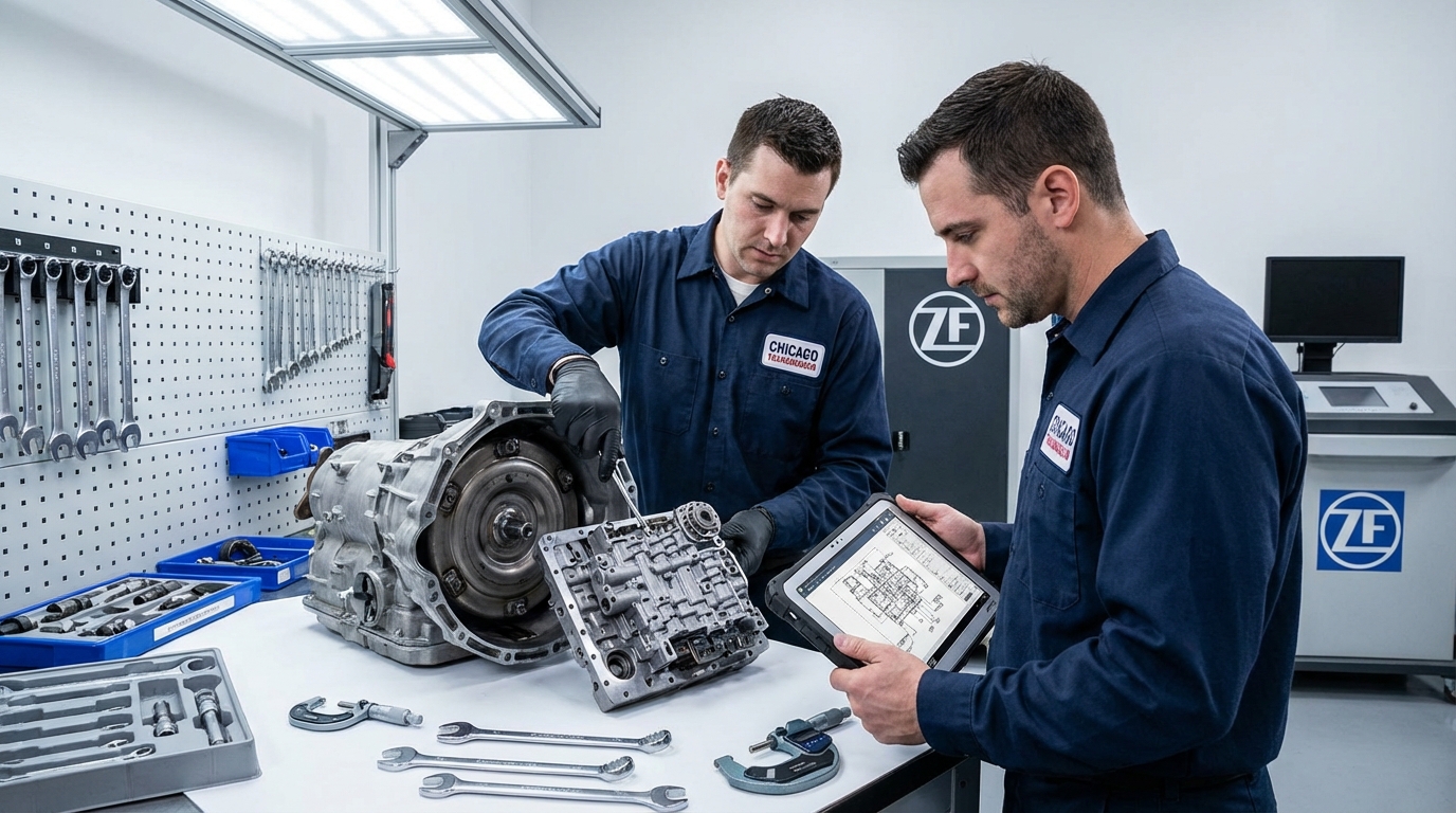 Experienced mechanic - p0765 at Chicago Transmission free diagnostic