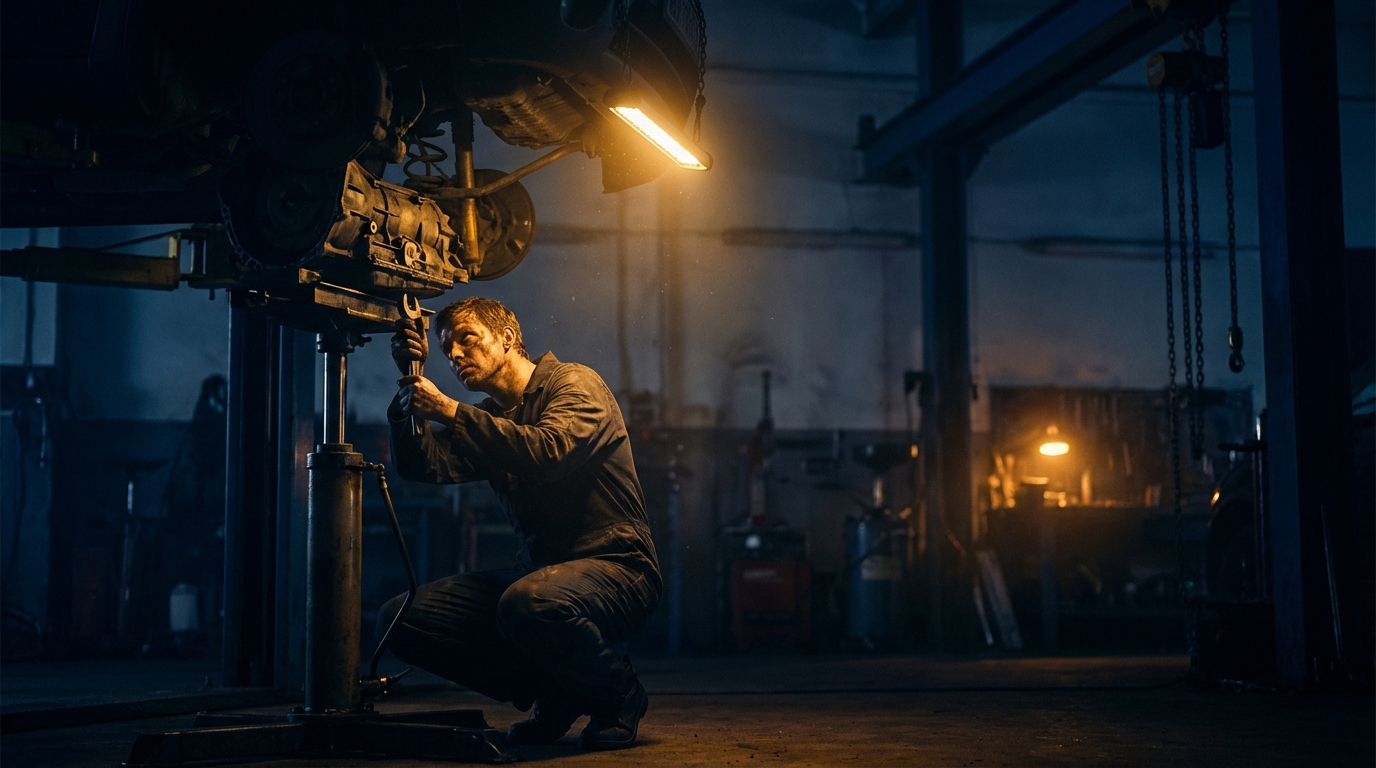 Transmission repair specialist diagnosing p0744 in Chicago IL