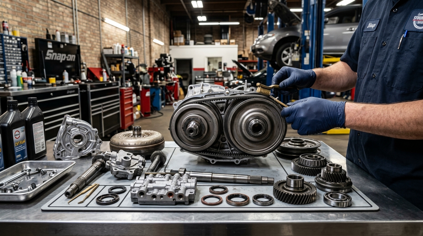 Dual clutch transmission rebuild — Chicago Transmission specialist