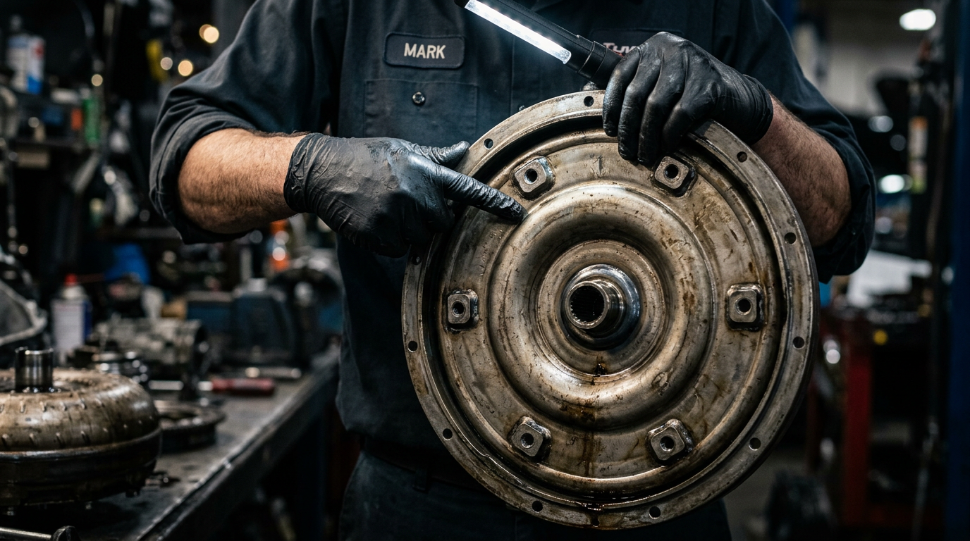 F-150 transmission component inspection — Chicago Transmission