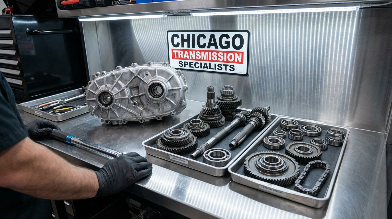 Chicago Transmission technician working on p0755 - Lincoln Park
