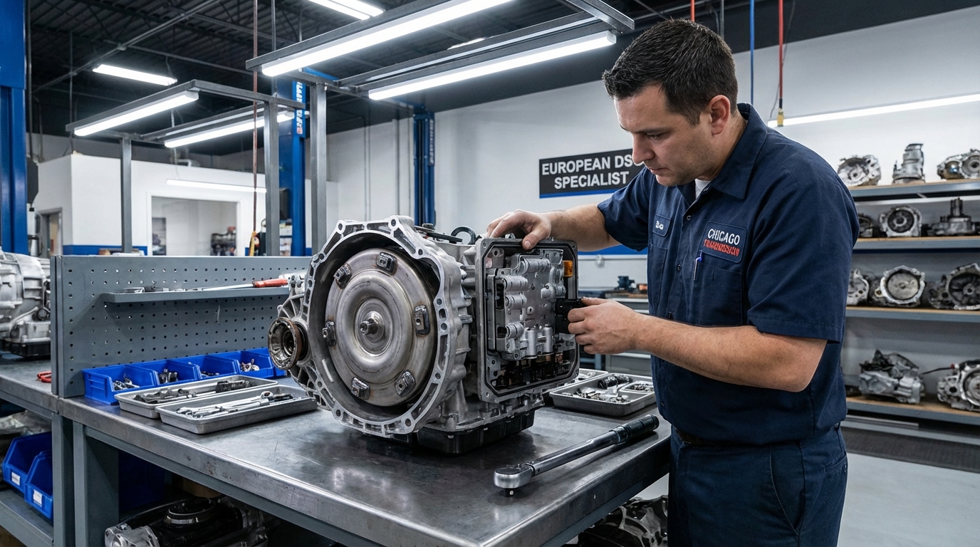 Professional p0755 diagnosis at Chicago Transmission since 1987
