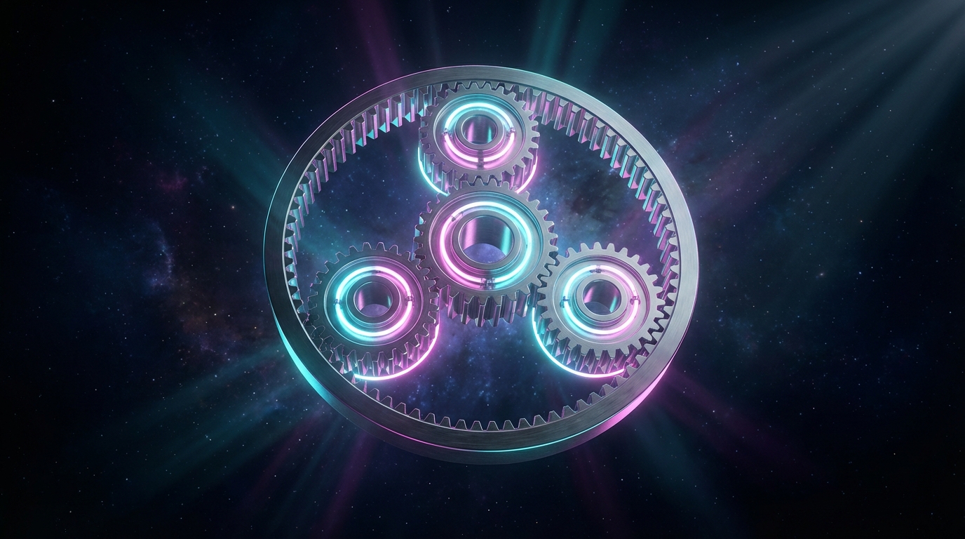 Transmission components on the rebuild bench at Chicago Transmission