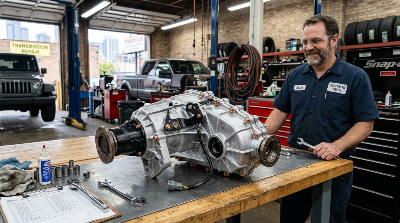 Subaru Legacy Transmission Repair Chicago service photo at Chicago Transmission