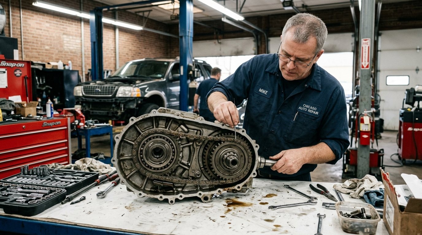 Toyota Land Cruiser Transmission Repair Chicago service photo at Chicago Transmission