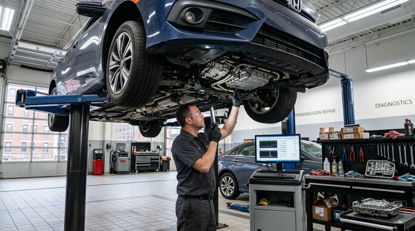 SX4A Transmission Repair Chicago Honda & Acura Automatic Transmission Service service photo at Chicago Transmission