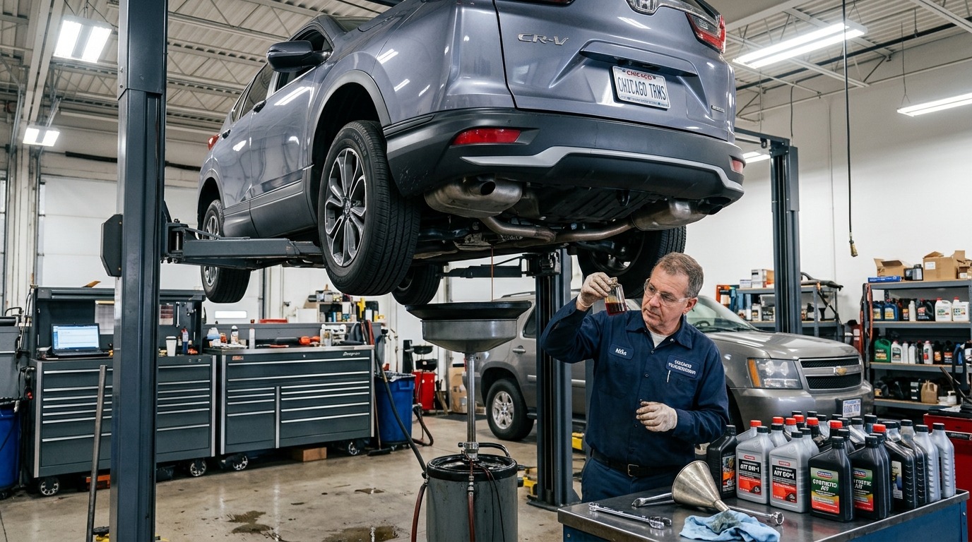 A5HF1 Transmission Repair Chicago Hyundai & Kia Transmission Service service photo at Chicago Transmission