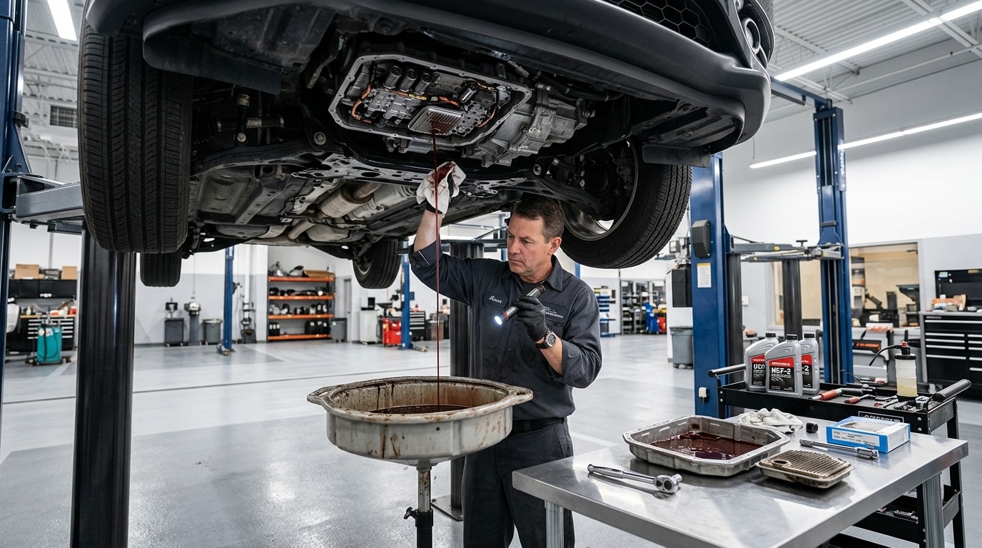 GS6-17BG Transmission Repair Chicago ZF Mechatronic, Fluid & Adaptation Service service photo at Chicago Transmission
