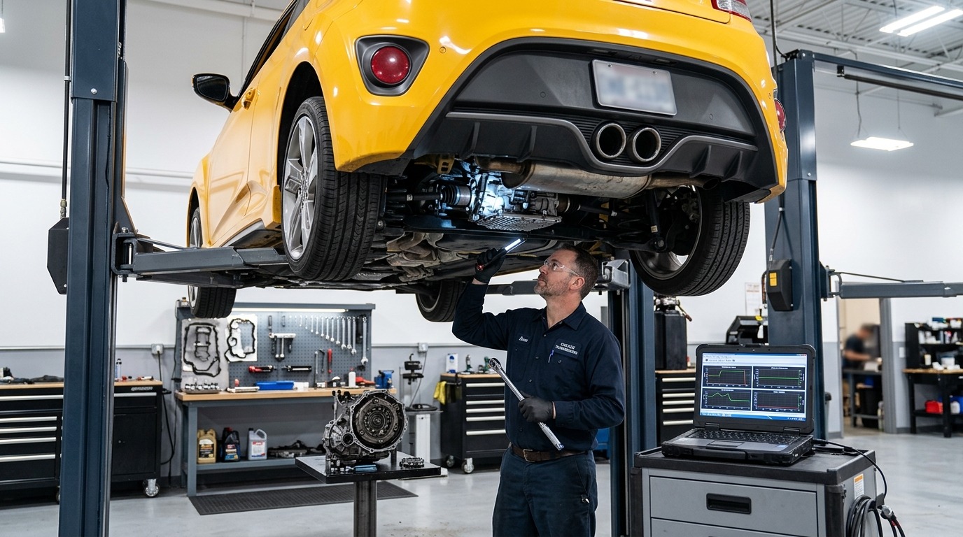 Hyundai Tucson Transmission Repair Chicago service photo at Chicago Transmission