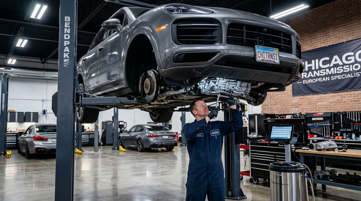 Infiniti QX55 Transmission Repair Chicago service photo at Chicago Transmission