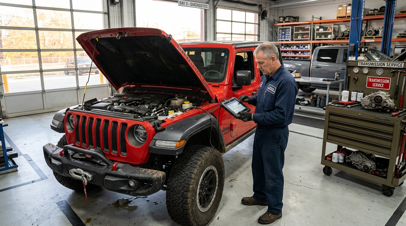 GM 6T40 (Land Rover) Transmission Repair Chicago GM Truck, SUV & Automatic Diagnosis service photo at Chicago Transmission