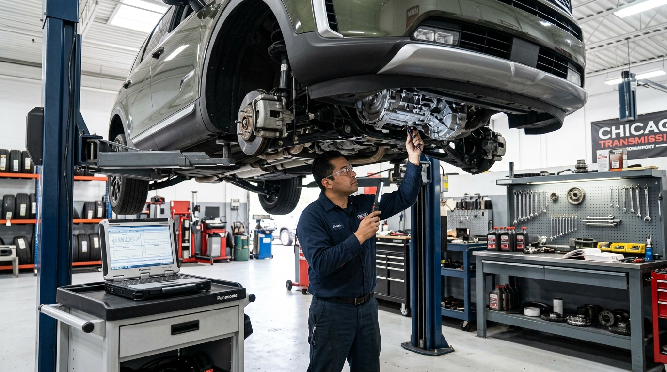A4AF Transmission Repair Chicago Hyundai & Kia Transmission Service service photo at Chicago Transmission